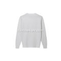 Pullover slim fit elasticizzato a punto ottomano lavorato a maglia da uomo